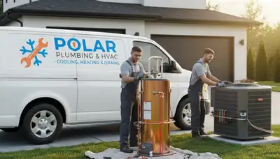 Professional plumber repairing pipes in Pittsburgh, PA home | Five Star Cooling plumbing services